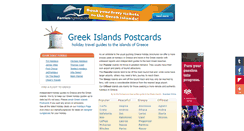 Desktop Screenshot of greekisland.co.uk