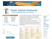 Tablet Screenshot of greekisland.co.uk